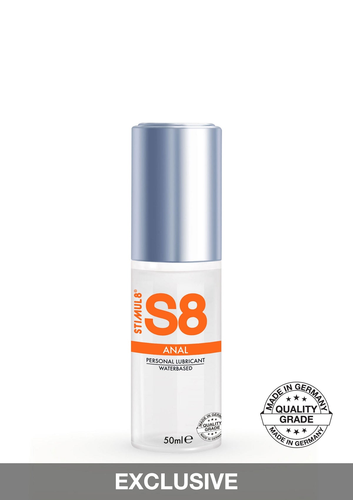 S8 Waterbased Anal Lube 50ml