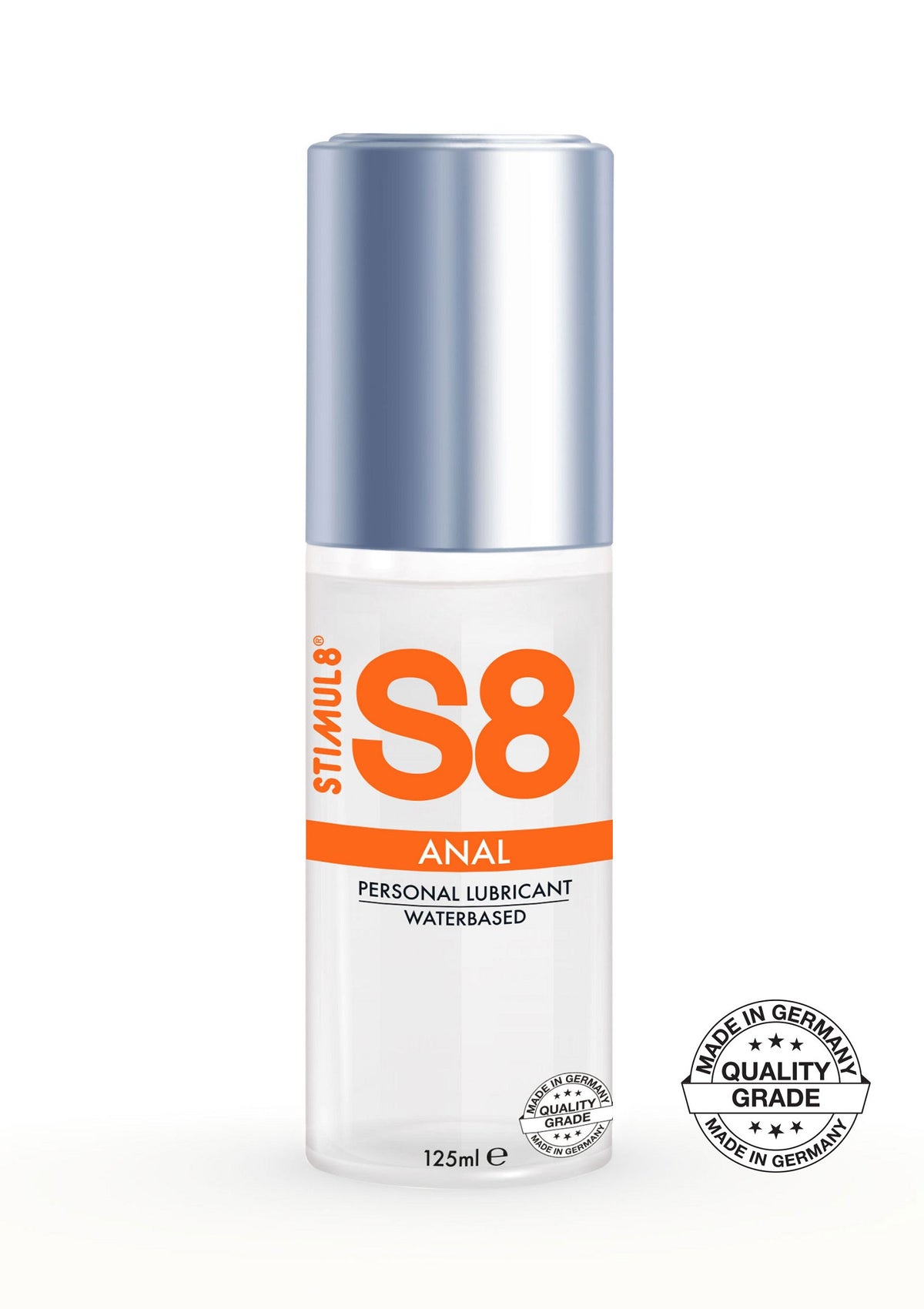 S8 Waterbased Anal Lube 125ml