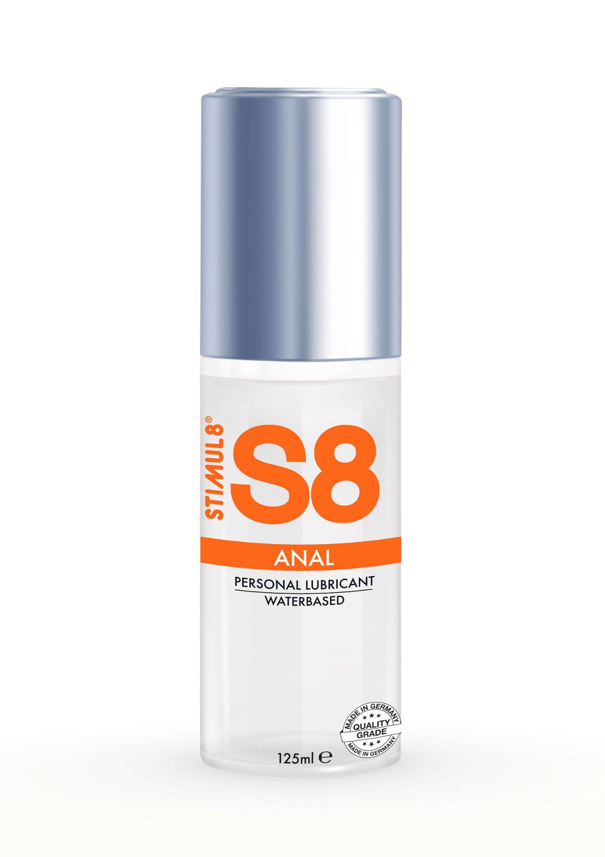 S8 Waterbased Anal Lube 125ml