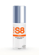 S8 Waterbased Anal Lube 125ml