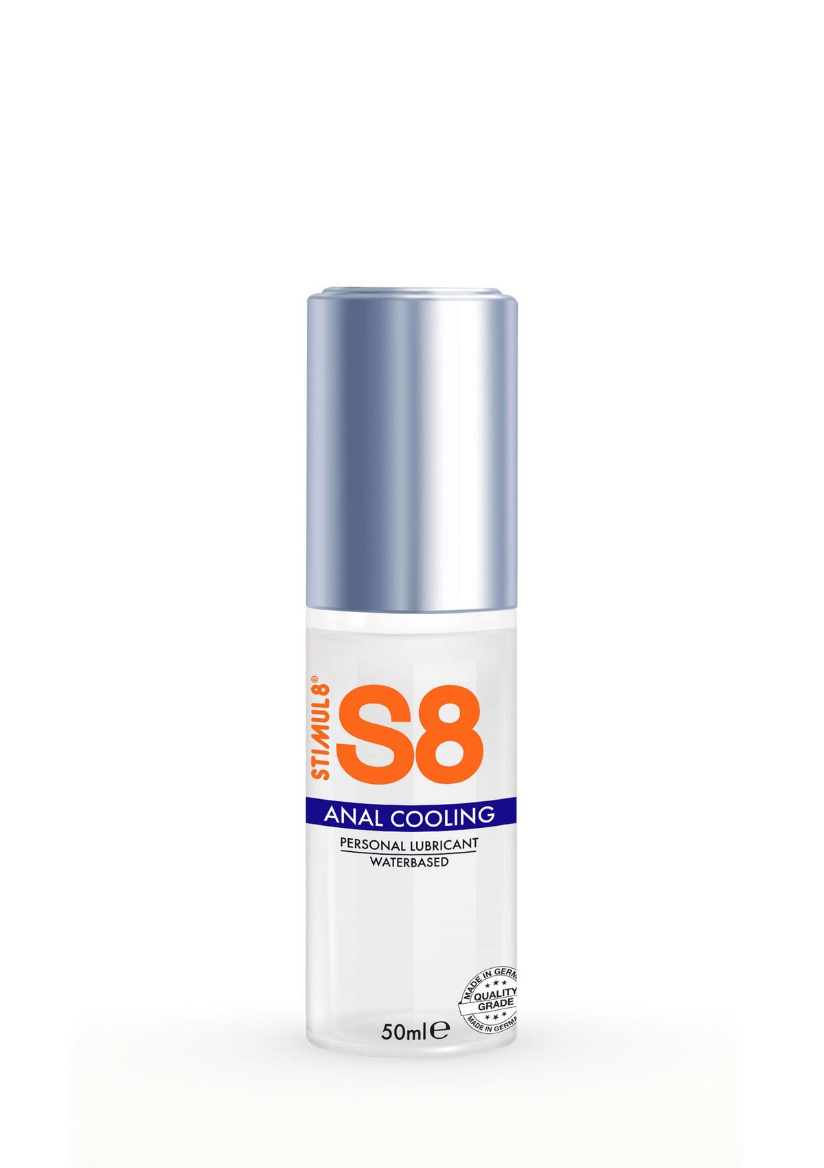 S8 Waterbased Cooling Anal Lube 50ml