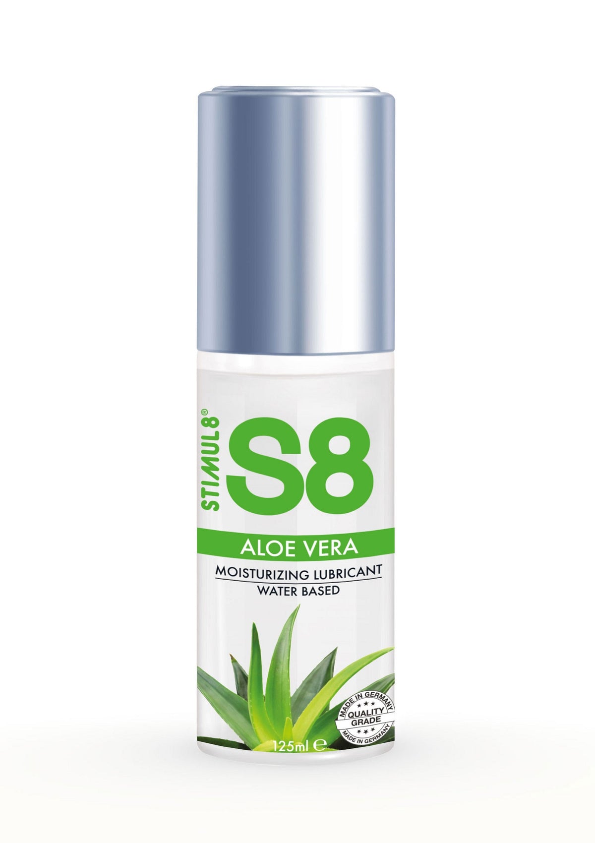 S8 Waterbased Aloe Vera Lube 125ml