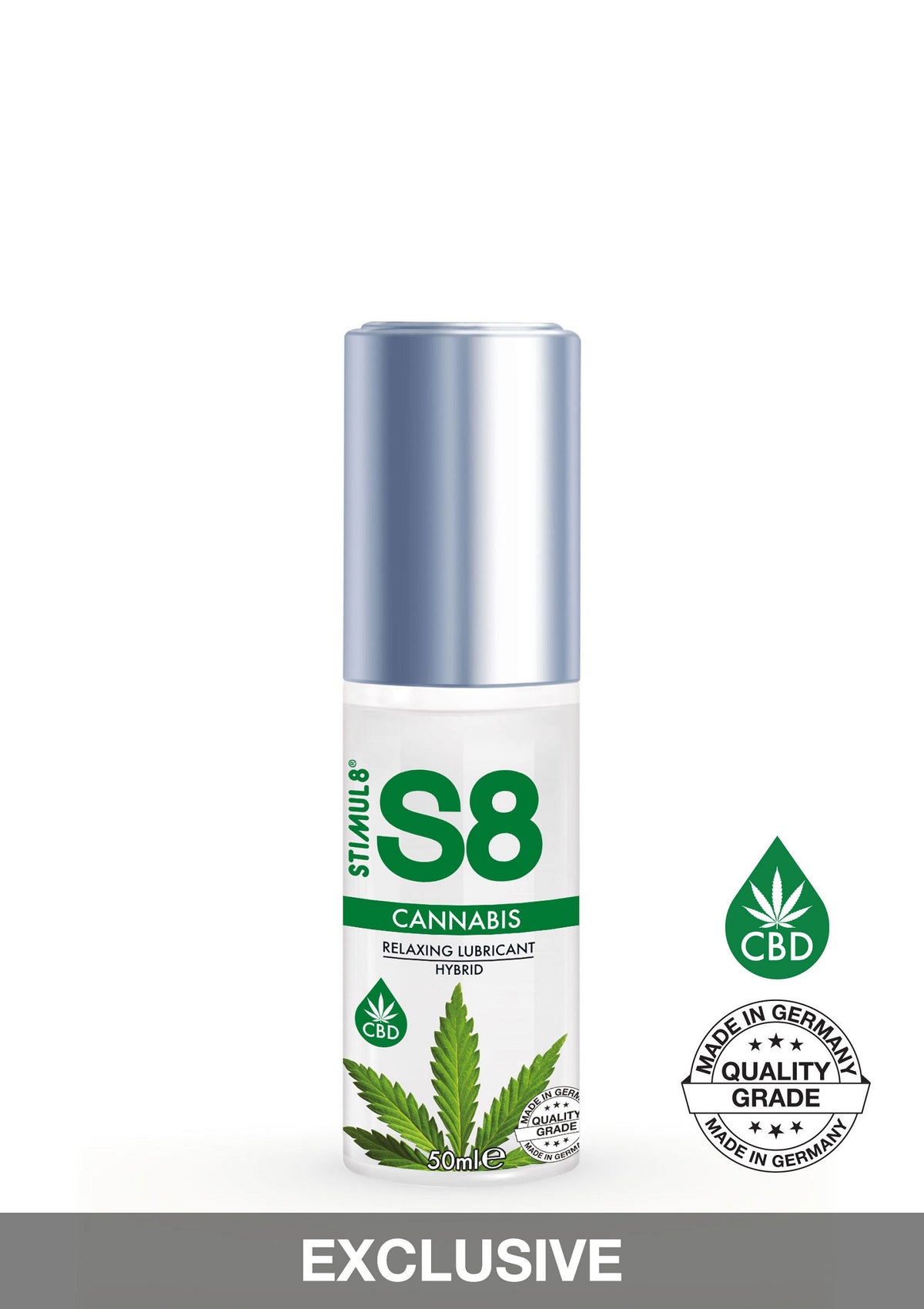 S8 Hybrid Cannabis Lube 50ml