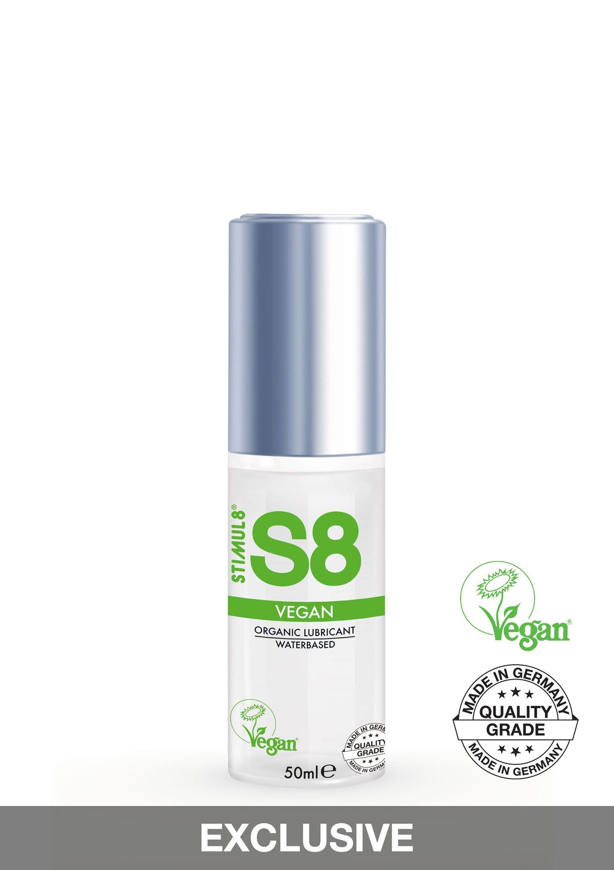 S8 Waterbased Vegan Lube 50ml