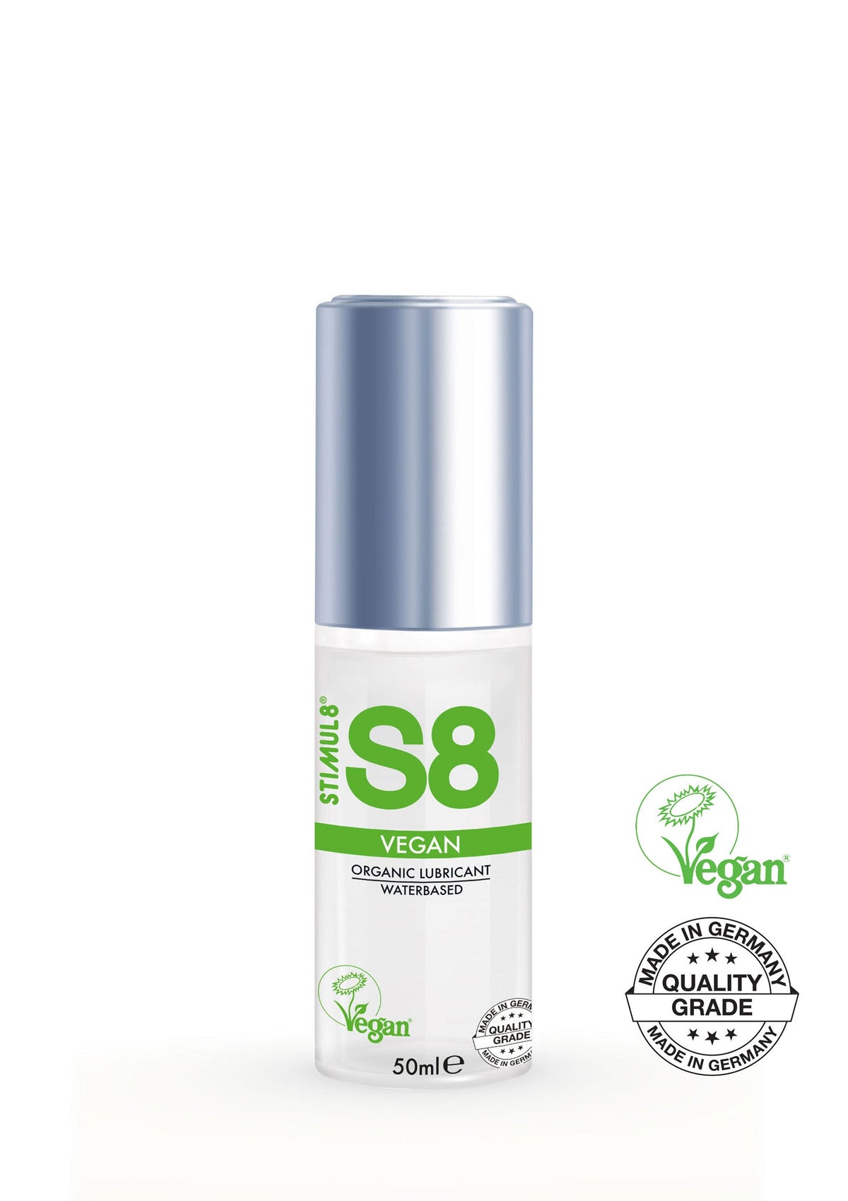 S8 Waterbased Vegan Lube 50ml