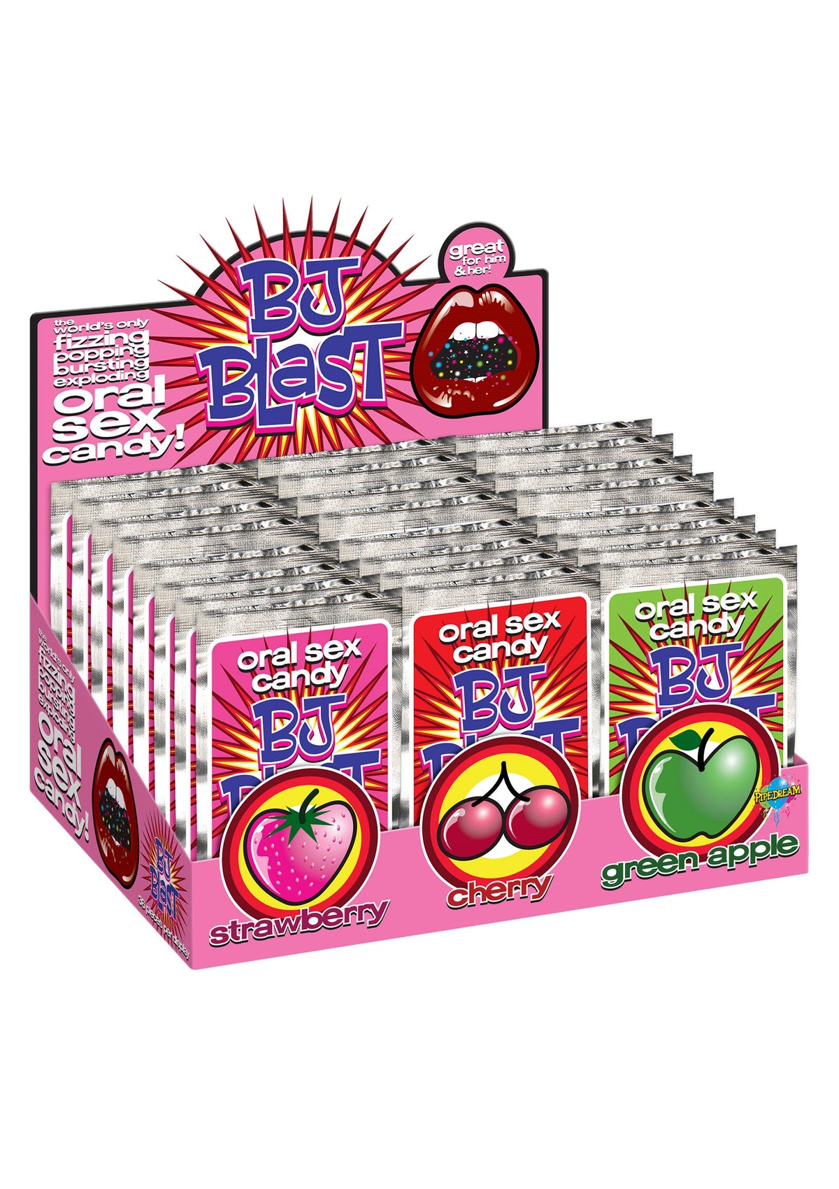 Pipedream BJ Blast BJ Blast Assorted Flavors 36pc