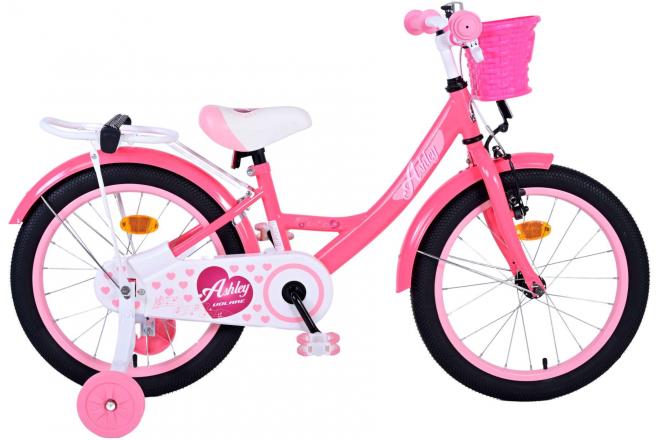 Volare Ashley Kinderfiets - Meisjes - 18 inch - Roze/Rood