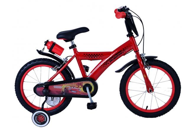 Disney Cars Kinderfiets - Jongens - 16 inch - Rood - Twee handremmen