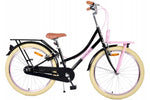 Volare Excellent Kinderfiets - Meisjes - 24 inch - Zwart - Twee handremmen