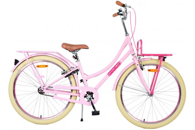 Volare Excellent Kinderfiets - Meisjes - 26 inch - Roze - Twee handremmen