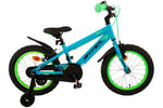 Volare Rocky Kinderfiets - Jongens - 16 inch - Groen - Twee handremmen