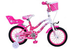 Volare Lovely Kinderfiets - Meisjes - 14 inch - Roze Wit
